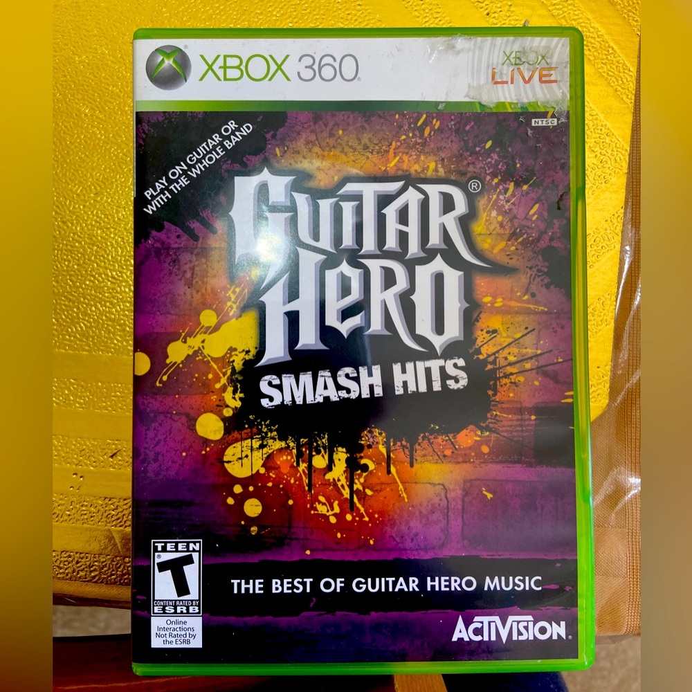 Xbox 360 Live "Guitar Hero Smash Hits"